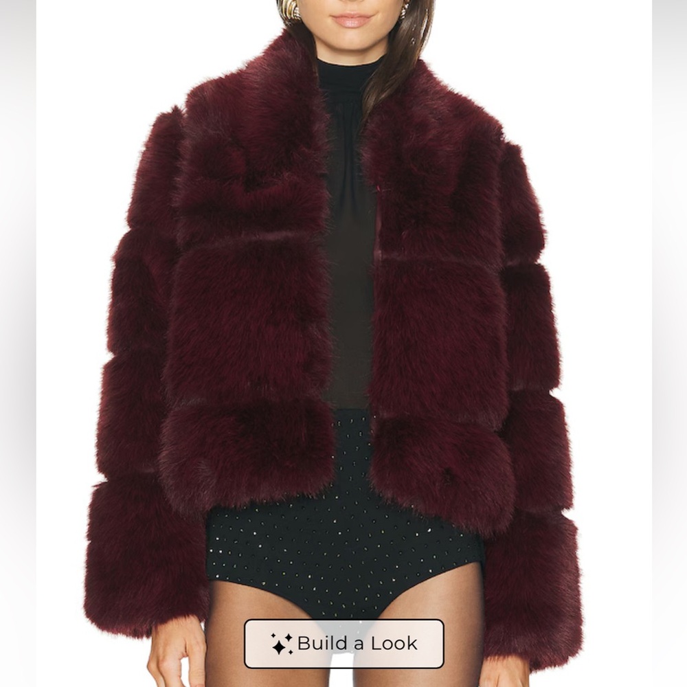 Apparis Sai Sable Jacket in Merlot